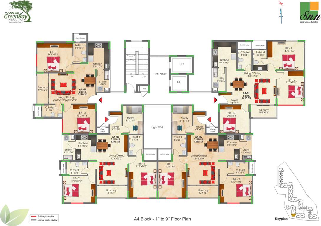 Images for Cluster Plan of SNN Raj Greenbay