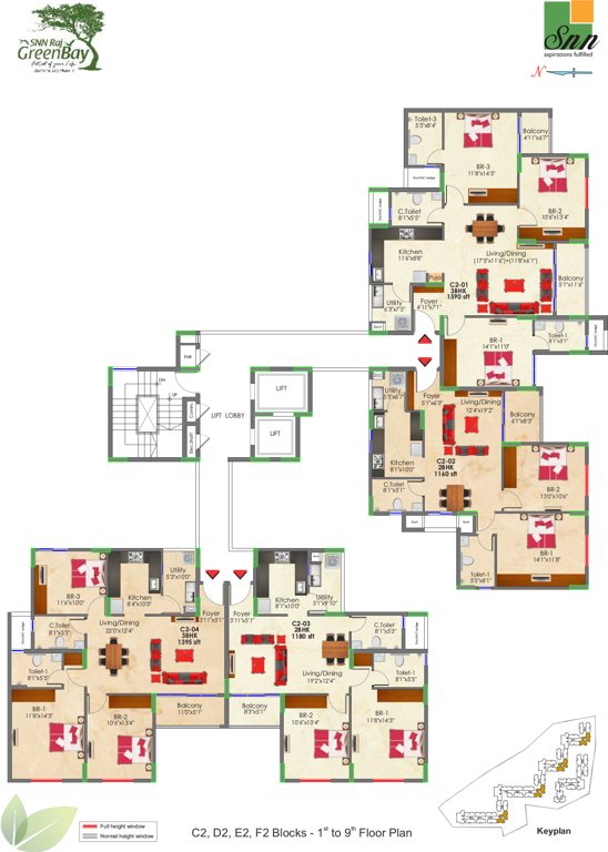 Images for Cluster Plan of SNN Raj Greenbay