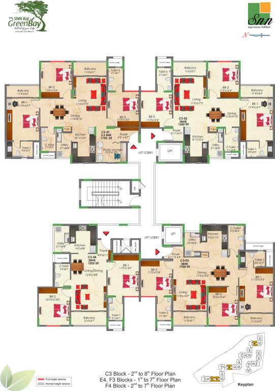 Images for Cluster Plan of SNN Raj Greenbay