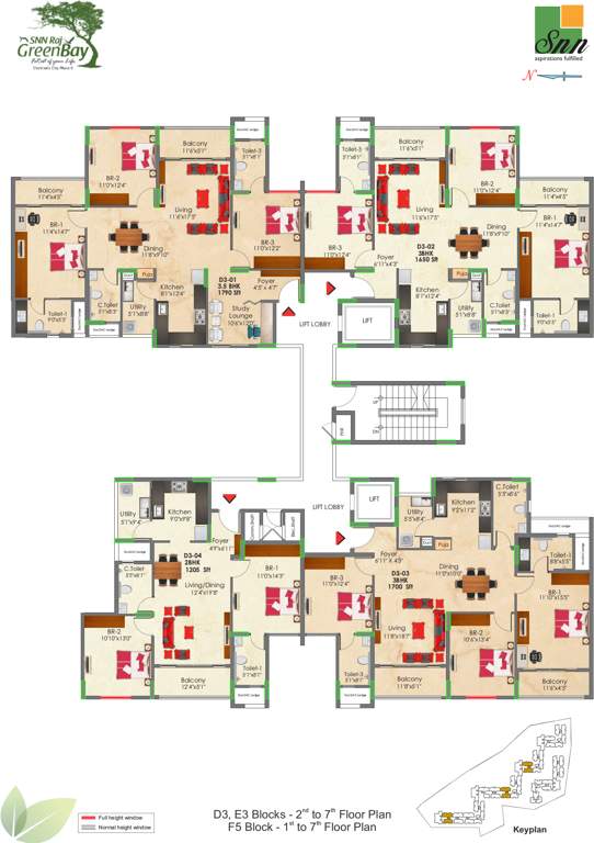 Images for Cluster Plan of SNN Raj Greenbay