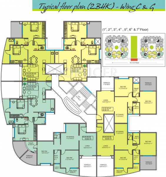 Images for Cluster Plan of Dhavel Projects Windscapes