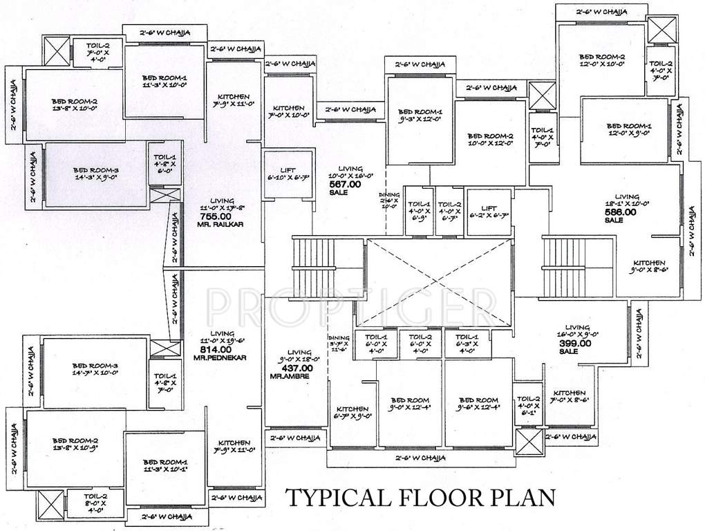 Images for Cluster Plan of Akshay Jaywant Villa