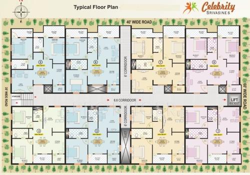 Images for Cluster Plan of Sreevaru Celebrity Srivasines