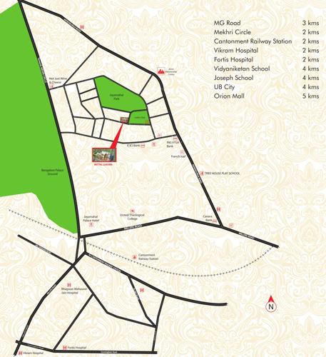 Images for Location Plan of Mittal Luxuria luxuria Images for Location Plan of Mittal Luxuria