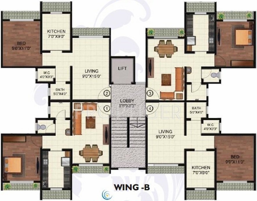 Images for Cluster Plan of Orchid Galaxy Apartment