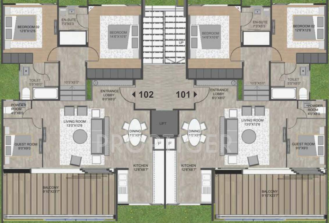 leher 2 Images for Cluster Plan of Rohan Leher 2