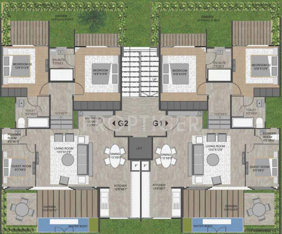 leher 2 Images for Cluster Plan of Rohan Leher 2