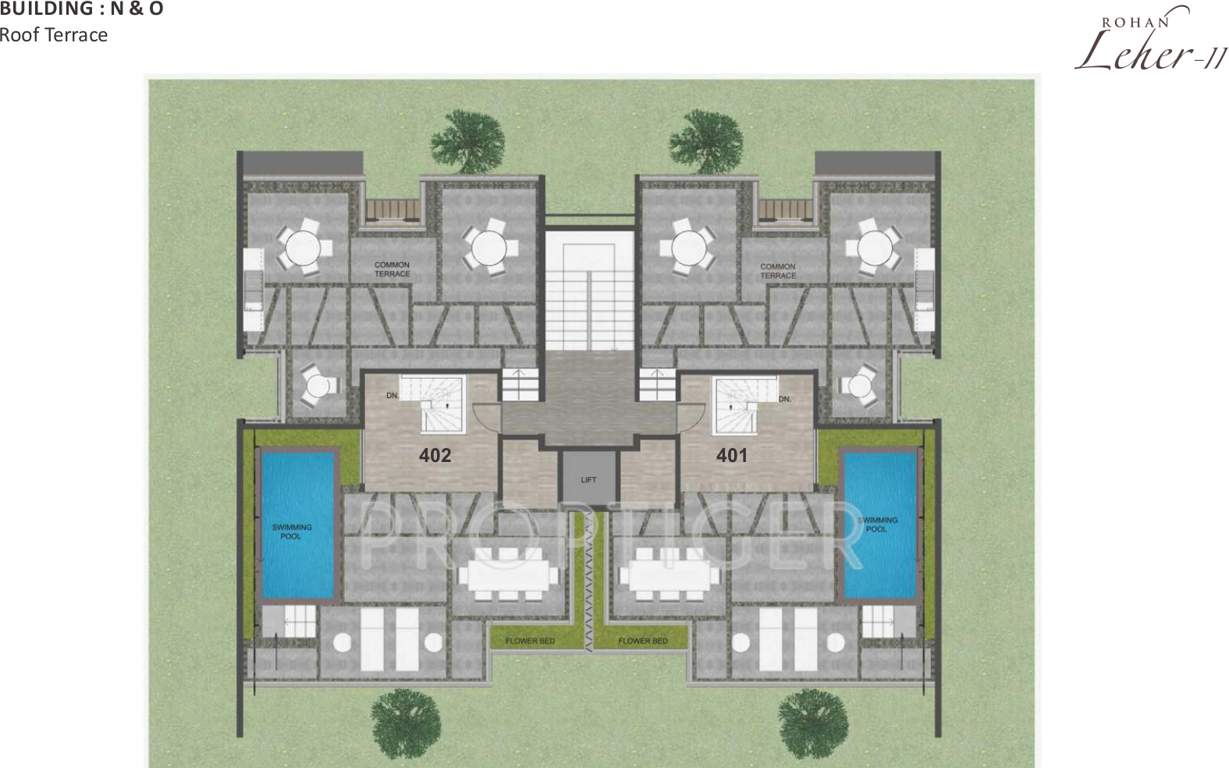 leher 2 Images for Cluster Plan of Rohan Leher 2