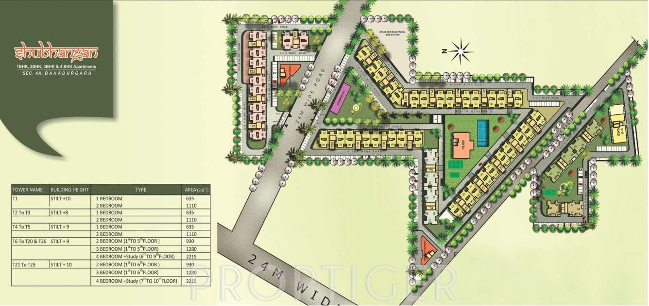  shubhangan Images for Layout Plan of Omaxe Shubhangan