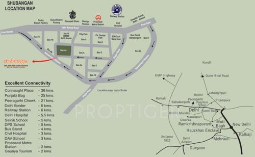  shubhangan Images for Location Plan of Omaxe Shubhangan