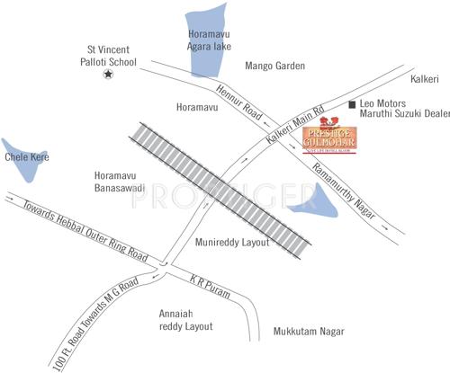 Images for Location Plan of Prestige Gulmohar gulmohar Images for Location Plan of Prestige Gulmohar