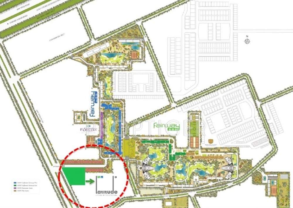  latitude Images for Master Plan of M3M Latitude