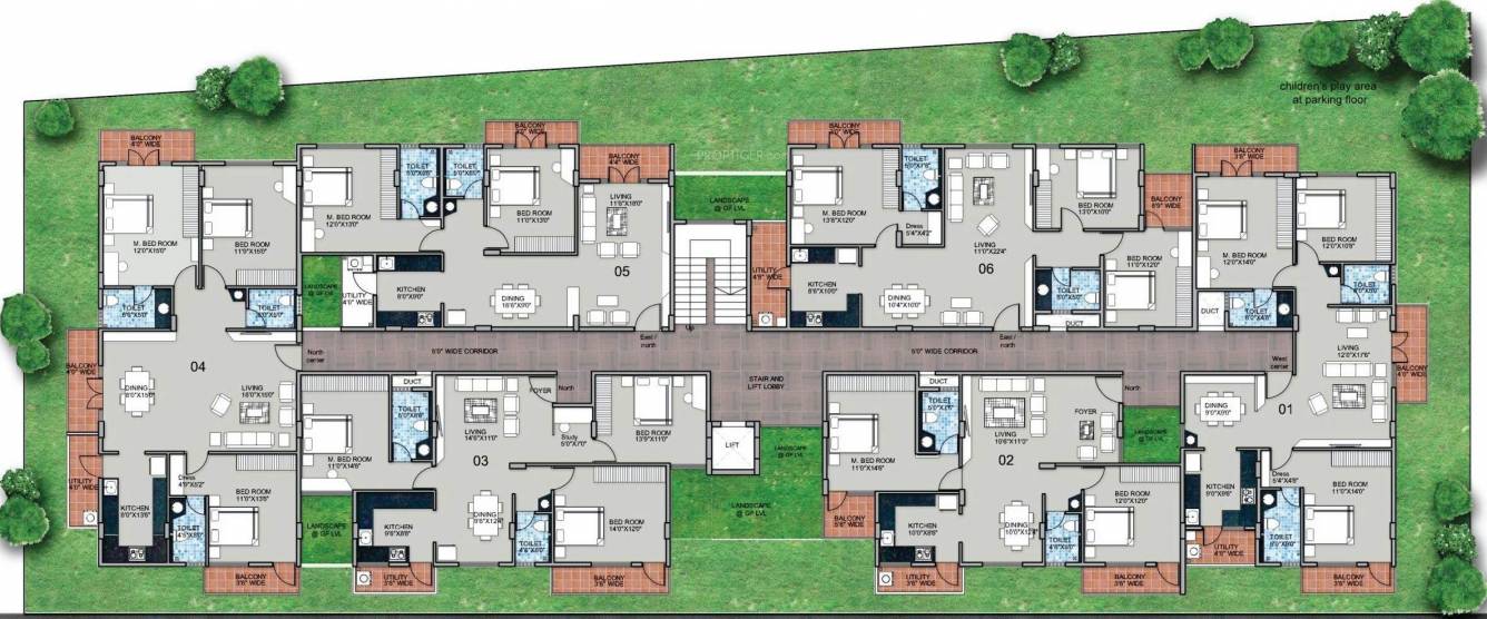 Images for Cluster Plan of Chithaary Aastha