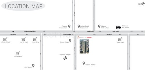 Images for Location Plan of  Ariisto Sommet Residential