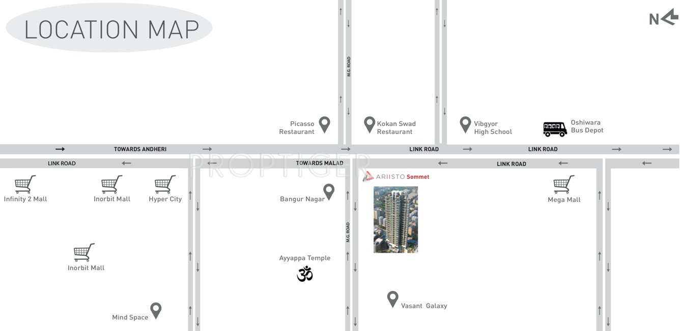 Images for Location Plan of  Ariisto Sommet Residential