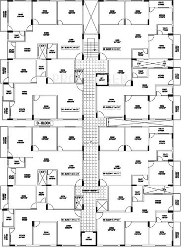 Images for Cluster Plan of Jaithra Towers towers Images for Cluster Plan of Jaithra Towers