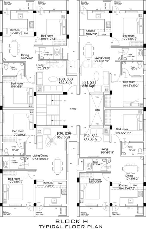  deluxe Images for Cluster Plan of Ruby Deluxe