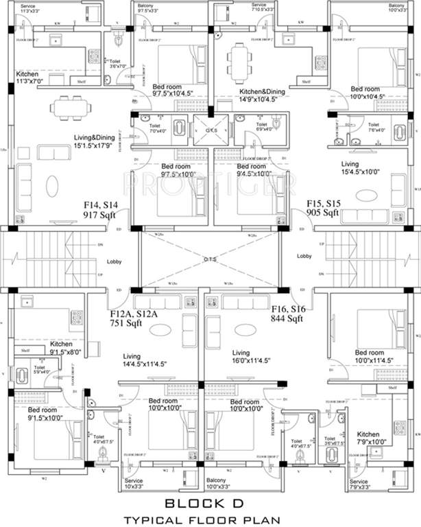  deluxe Images for Cluster Plan of Ruby Deluxe