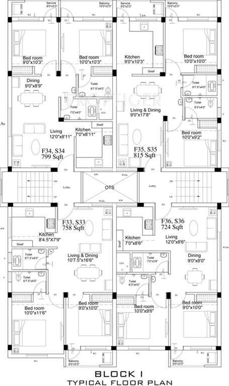  deluxe Images for Cluster Plan of Ruby Deluxe