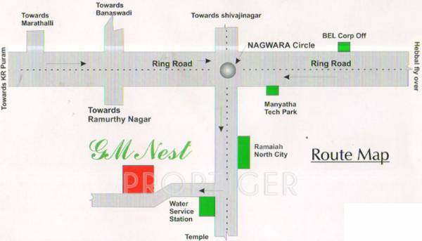 Images for Location Plan of Divya GM Nest Apartment