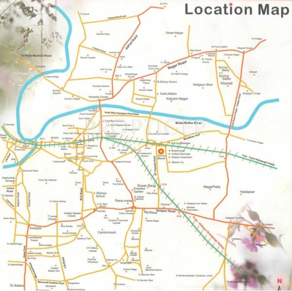 Images for Location Plan of M Vijay Spring Bloom Images for Location Plan of M Vijay Spring Bloom