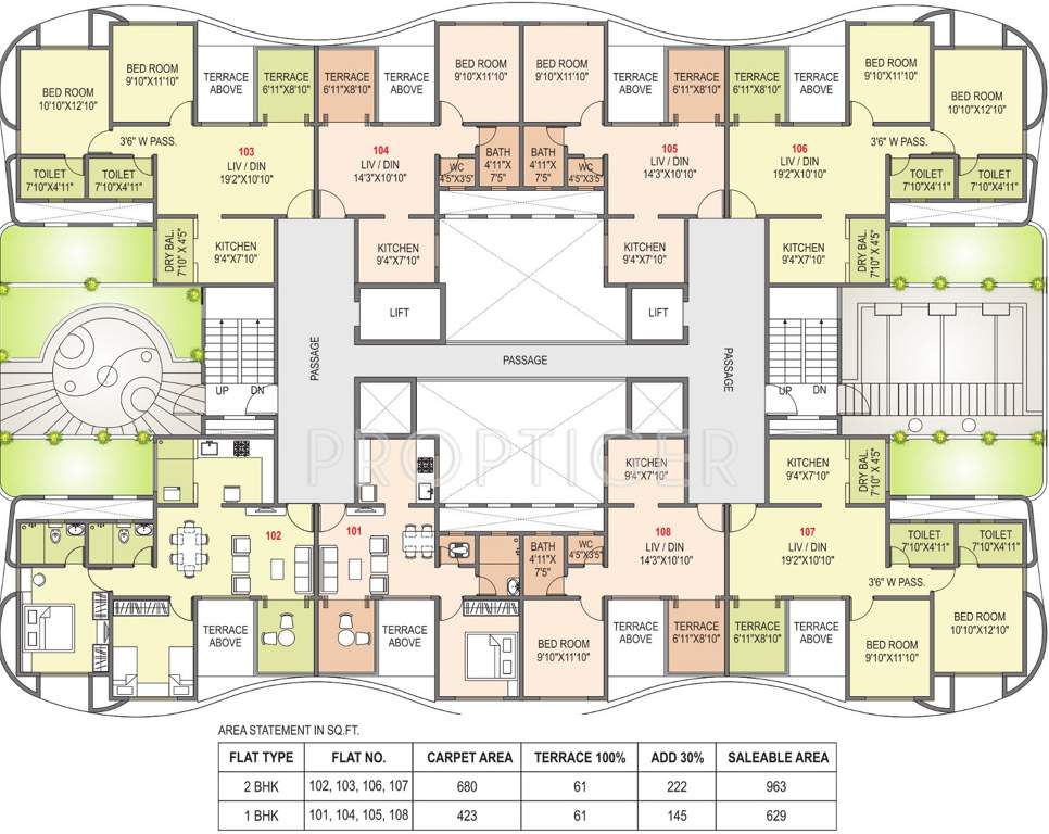 Images for Cluster Plan of Avishkar Primero