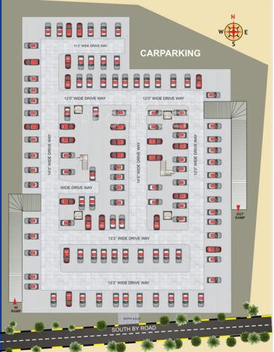  gardenia Images for Cluster Plan of Nandana Gardenia