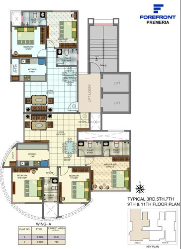  primeria Images for Cluster Plan of Forefront Primeria