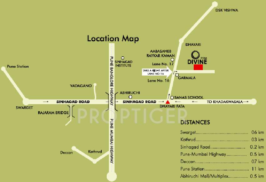 divine Images for Location Plan of PRM Divine