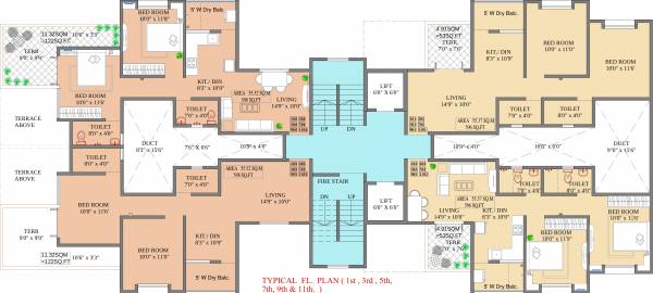 Images for Cluster Plan of Radhika Vihar