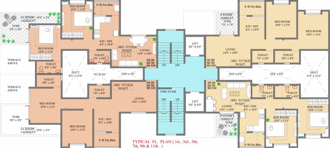 Images for Cluster Plan of Radhika Vihar