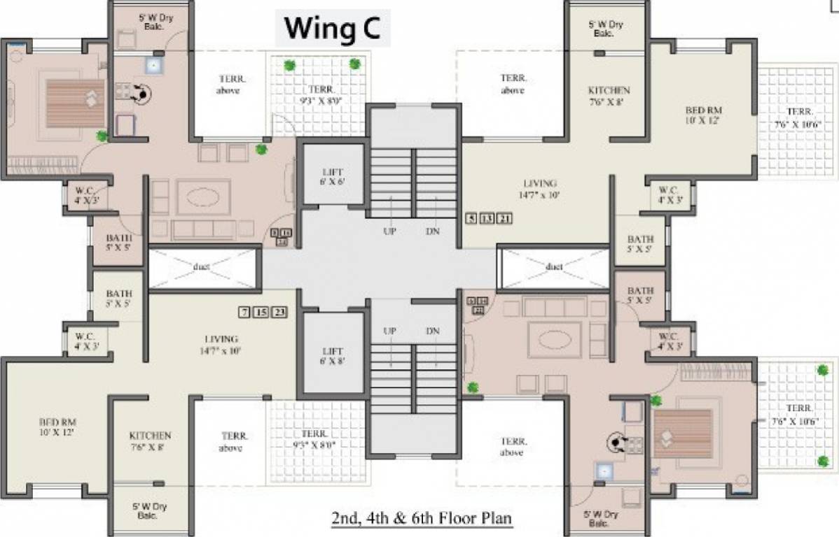 Images for Cluster Plan of Radhika Vihar