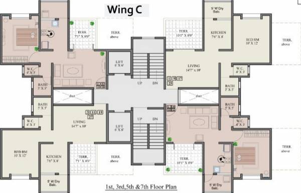 Images for Cluster Plan of Radhika Vihar