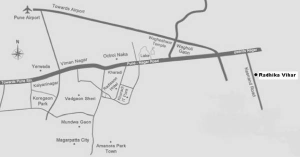 Images for Location Plan of Radhika Vihar