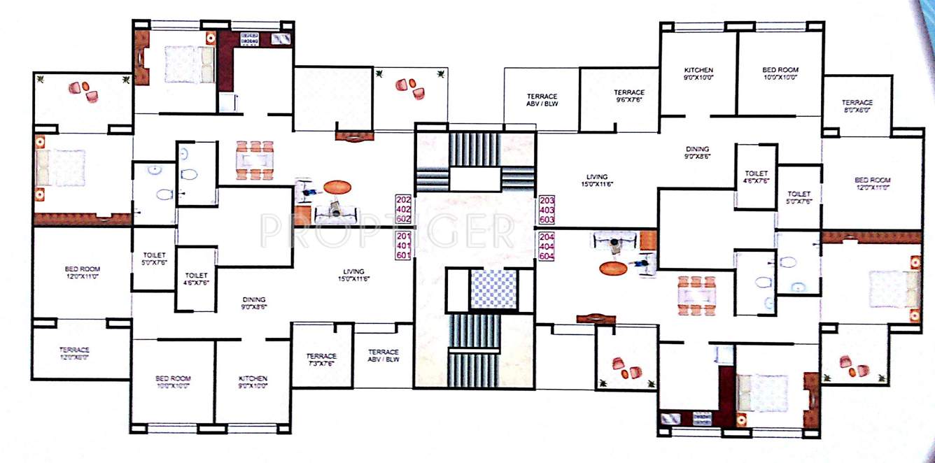  pearl Images for Cluster Plan of Sukhwani Pearl