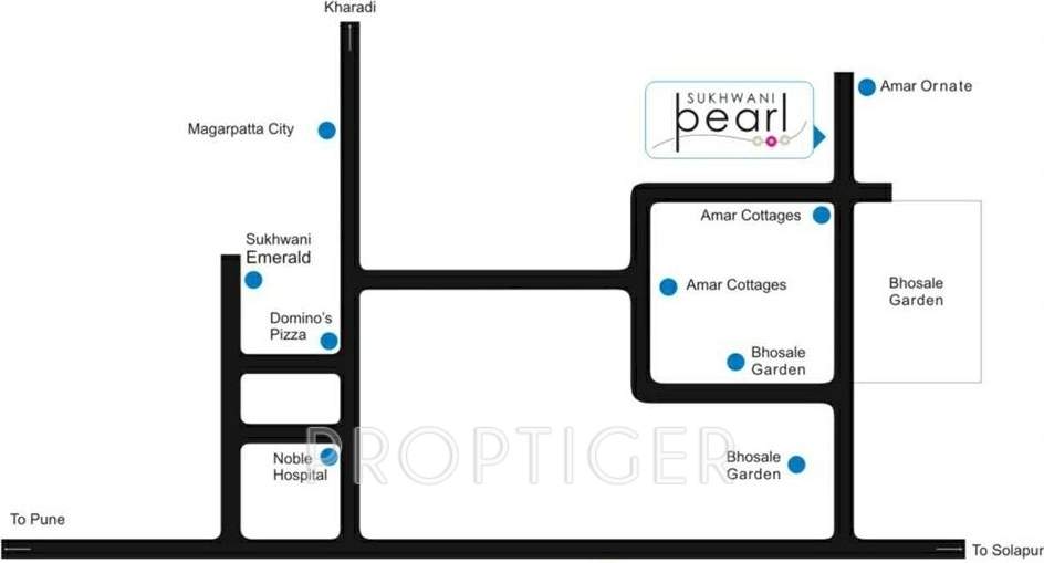  pearl Images for Location Plan of Sukhwani Pearl