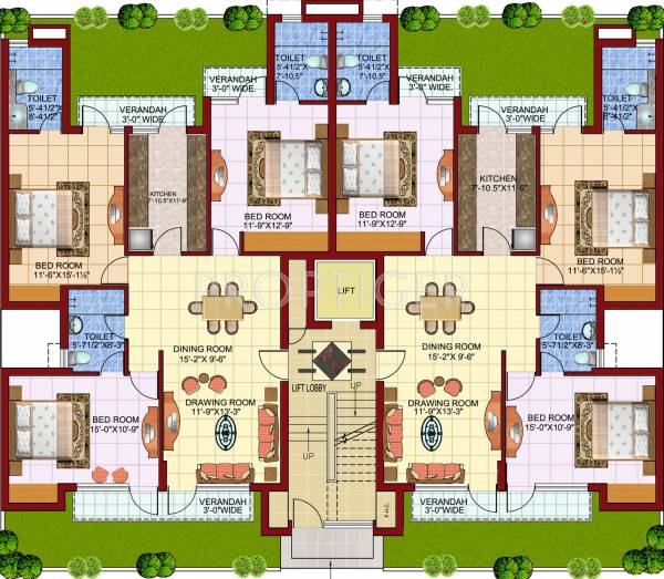 Images for Cluster Plan of Parsvnath Castle Images for Cluster Plan of Parsvnath Castle