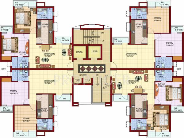 Images for Cluster Plan of Parsvnath Castle Images for Cluster Plan of Parsvnath Castle