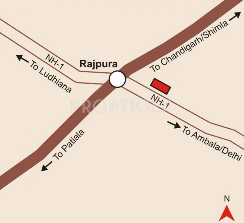 Images for Location Plan of Parsvnath Castle
