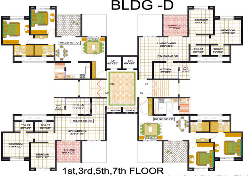Images for Cluster Plan of Mittal Group Sun Residency
