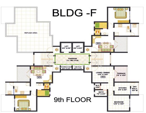 Images for Cluster Plan of Mittal Group Sun Residency