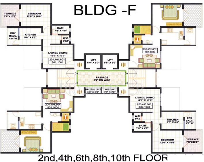 Images for Cluster Plan of Mittal Group Sun Residency