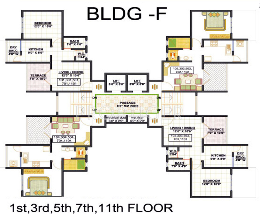 Images for Cluster Plan of Mittal Group Sun Residency