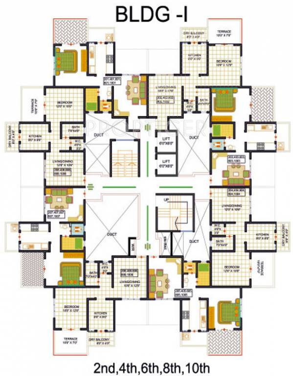 Images for Cluster Plan of Mittal Group Sun Residency