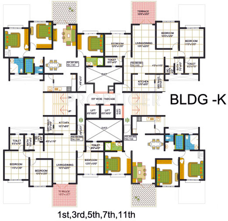 Images for Cluster Plan of Mittal Group Sun Residency