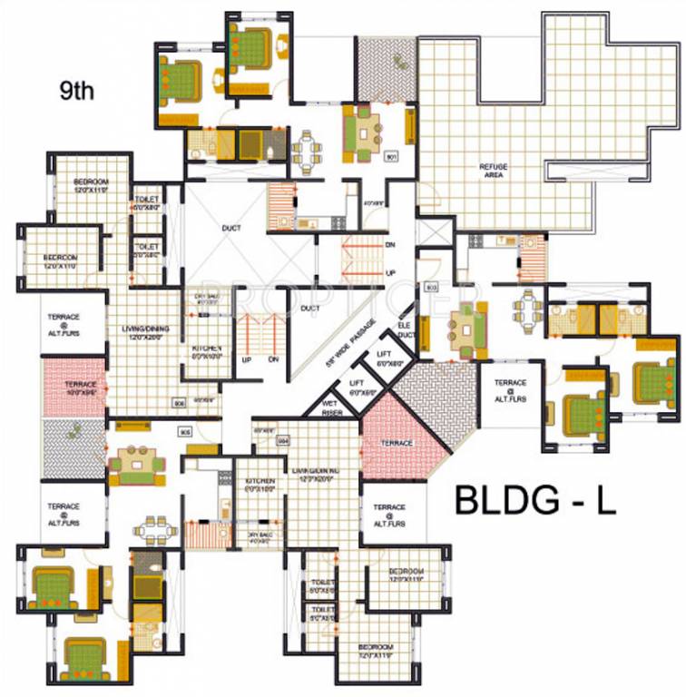Images for Cluster Plan of Mittal Group Sun Residency