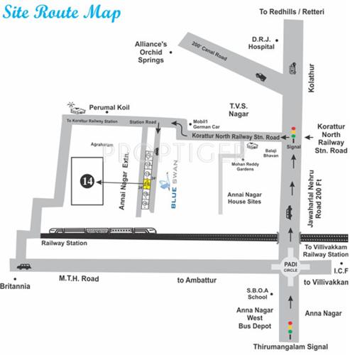 Images for Location Plan of Blue Swan Blue Swan Homes