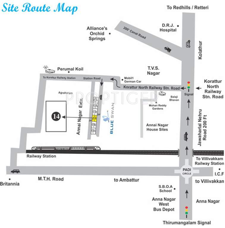 Images for Location Plan of Blue Swan Blue Swan Homes