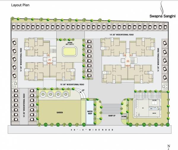  swapna-sangini Layout Plan