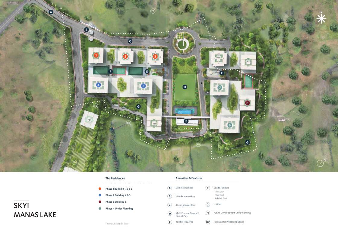  manas lake Images for Layout Plan of Skyi Manas Lake